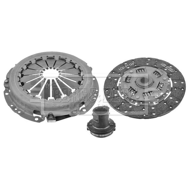 Borg & Beck Clutch Kit Set 3pc 241mm HK6076