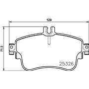 DON Front Brake Pad Set PCP1409