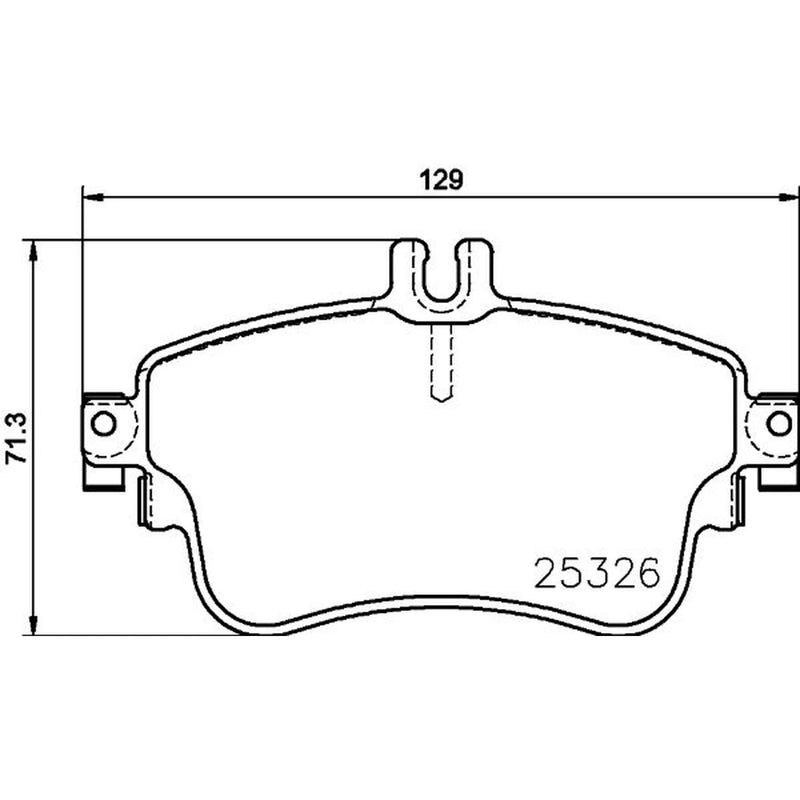 DON Front Brake Pad Set PCP1409