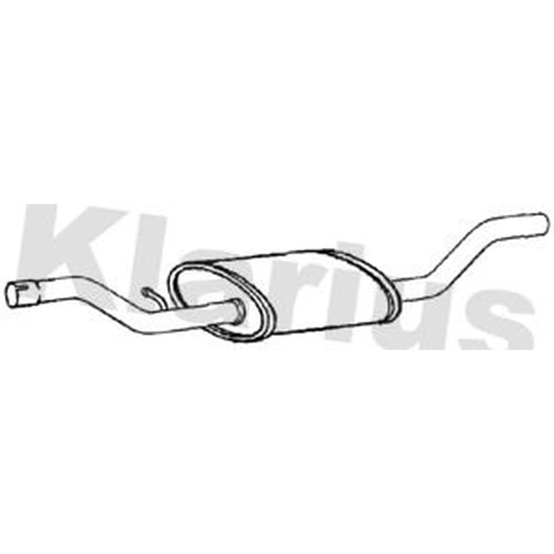 Klarius Box With Centre Pipe Centre FE1132B