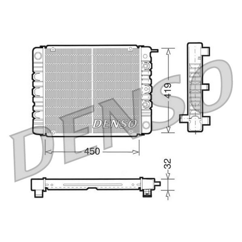 Denso Engine Radiator DRM33002