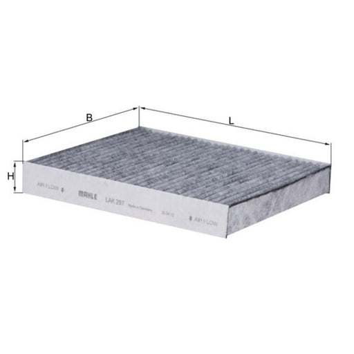 Mahle Cabin Air Filter (Pollen Filter) LAK 297