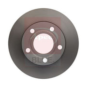 Apec 2 x Solid Rear Brake Discs SDK6061