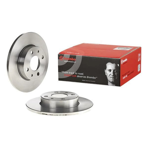 Brembo 2 x Solid Rear Brake Discs 08.4917.10