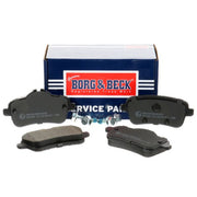 Borg & Beck 4 x Rear Brake Pad Set BBP2417