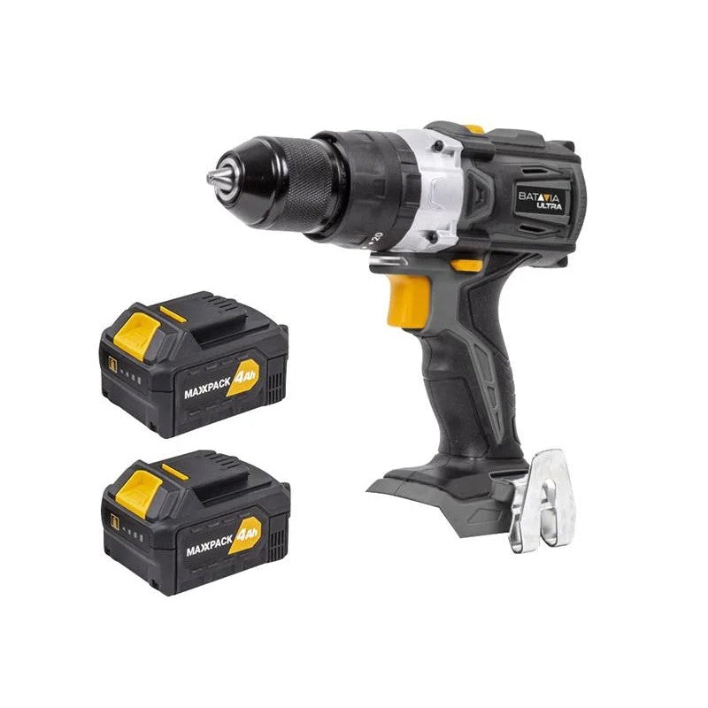 Batavia MAXXPACK ULTRA Brushless Combi Drill 18V 2 x 4.0Ah - 7064577