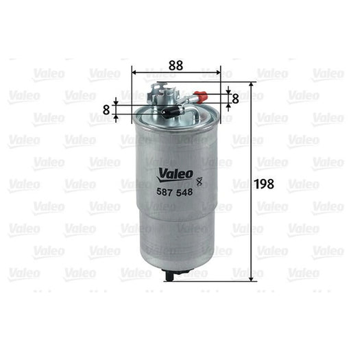 Valeo Fuel Filter Element 587548