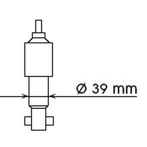 KYB Shock Absorber Damper Strut Front 343244