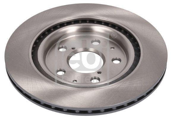 Febi 2 x Brake Disc Set Internally Vented Rear