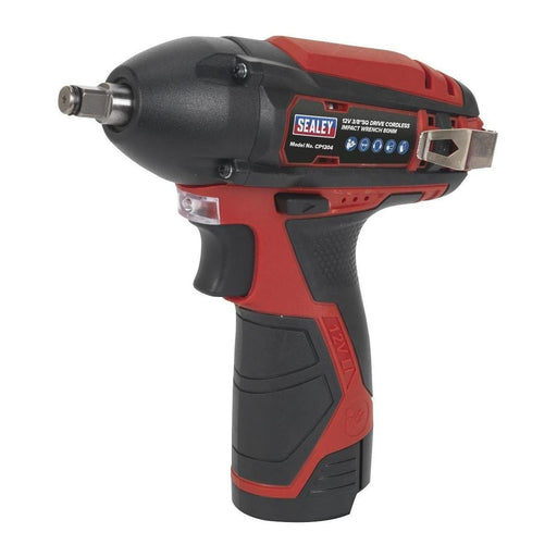 Sealey Cordless Impact Wrench 3/8"Sq Drive 80Nm 12V SV12 Series Body Only Sealey  - Town Parts