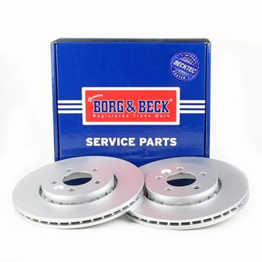 Borg & Beck 2 x Vented Front Brake Discs BBD4130