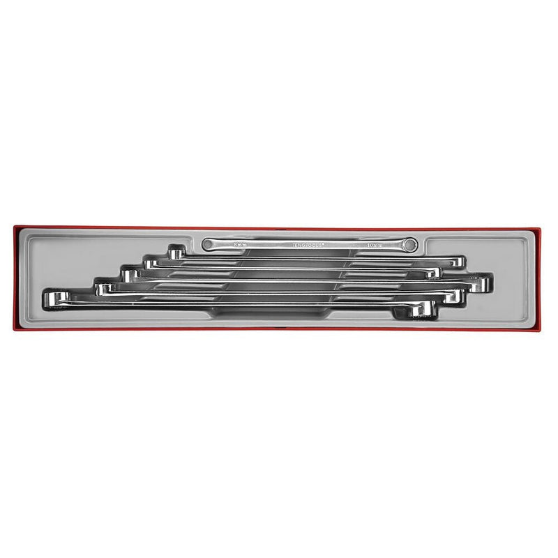 Teng Tools Long Double Ring Spanner Set TTX4 6 Pieces