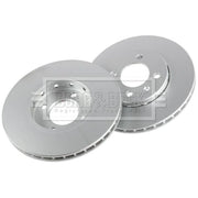 Borg & Beck 2 x Vented Front Brake Discs BBD5236