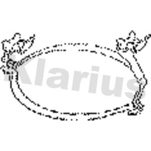 Klarius Muffler Bracket BMP15AQ