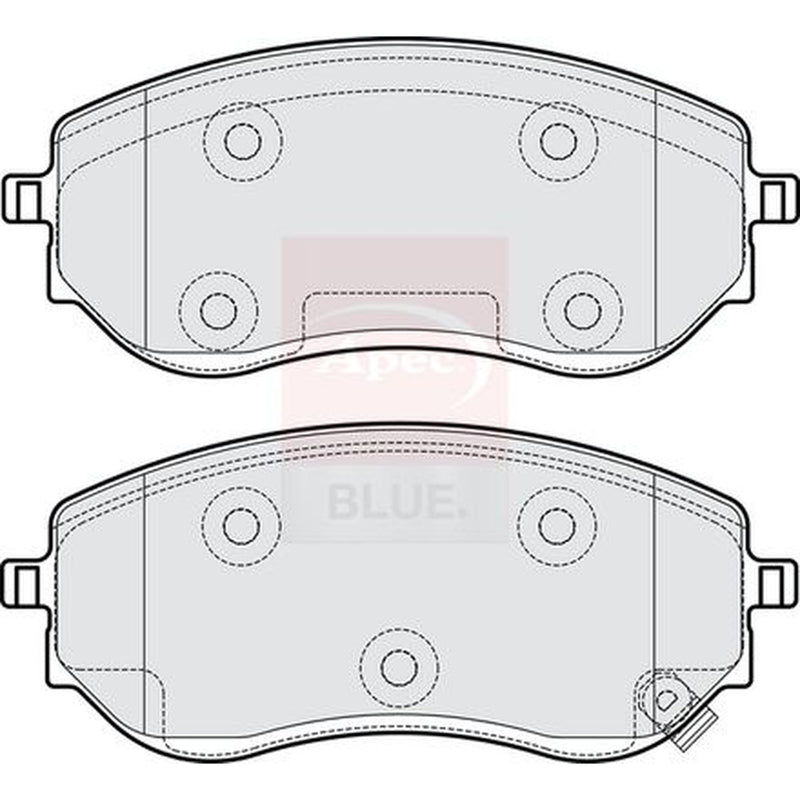 Apec Front Brake Pad Set PD4302