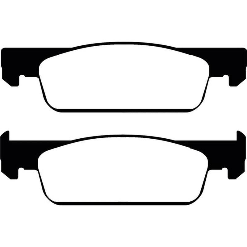 Abtex Front Brake Pad Set PLU2224