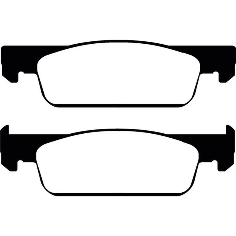Abtex Front Brake Pad Set PLU2224