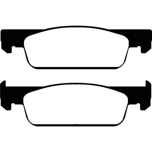 Abtex Front Brake Pad Set PLU2224