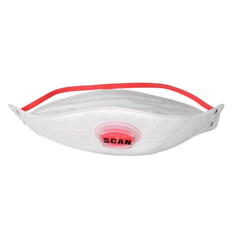 Scan Tri Fold Valved Disposable Mask FFP3 (Pack 3) - DTC3Z-F FFP3