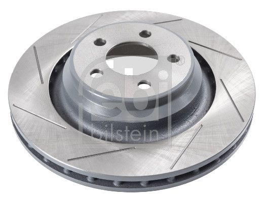 Febi 2 x Brake Disc Set Internally Vented Rear