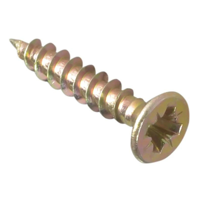 ForgeFix Multi-Purpose Pozi Compatible Screw CSK ST ZYP 3.0 x Box 200 10-30mm