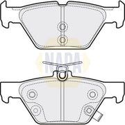 NAPA Rear Brake Pad Set NBP1900