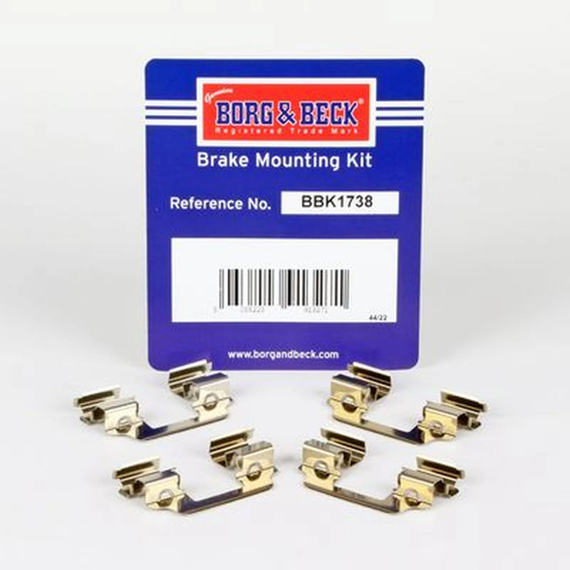 Borg & Beck Brake Pad Accessory Fitting Kit Rear BBK1738