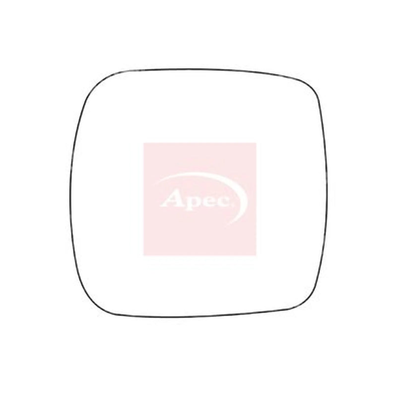 Apec Exterior Wing Mirror Glass both sides AMS2732