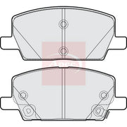 Apec Front Brake Pad Set PAD2242