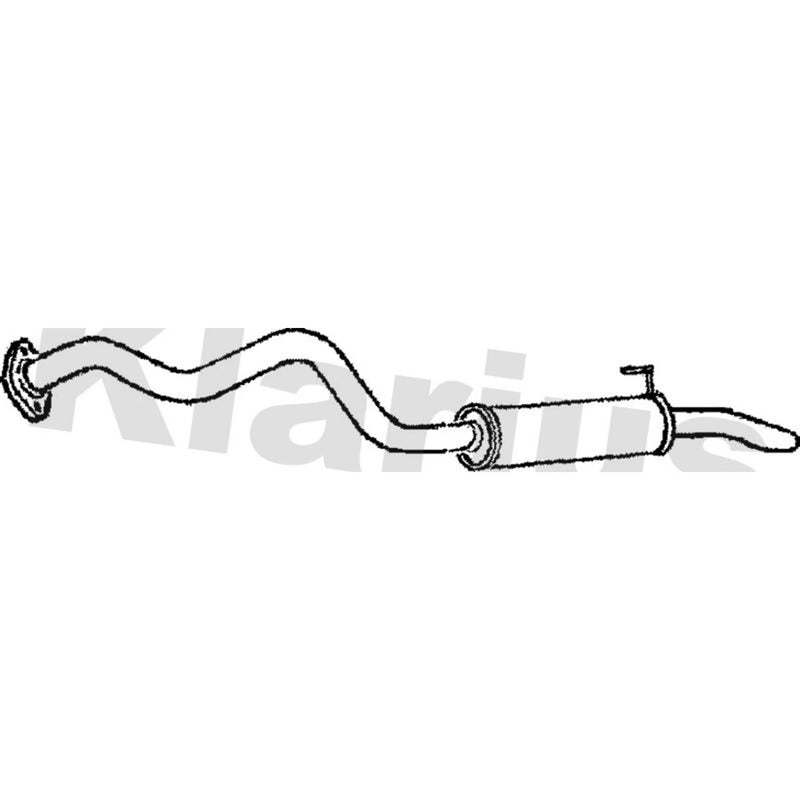 Klarius Box With Tail Pipe Rear TY532E
