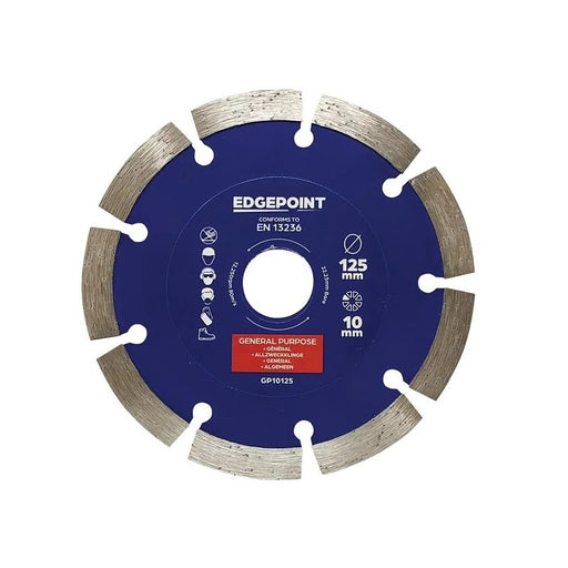 EdgePoint GP10125 General-Purpose Diamond Blade 125mm - EDGDBGP10125