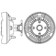 Mahle Radiator Fan Clutch CFC 231 000P
