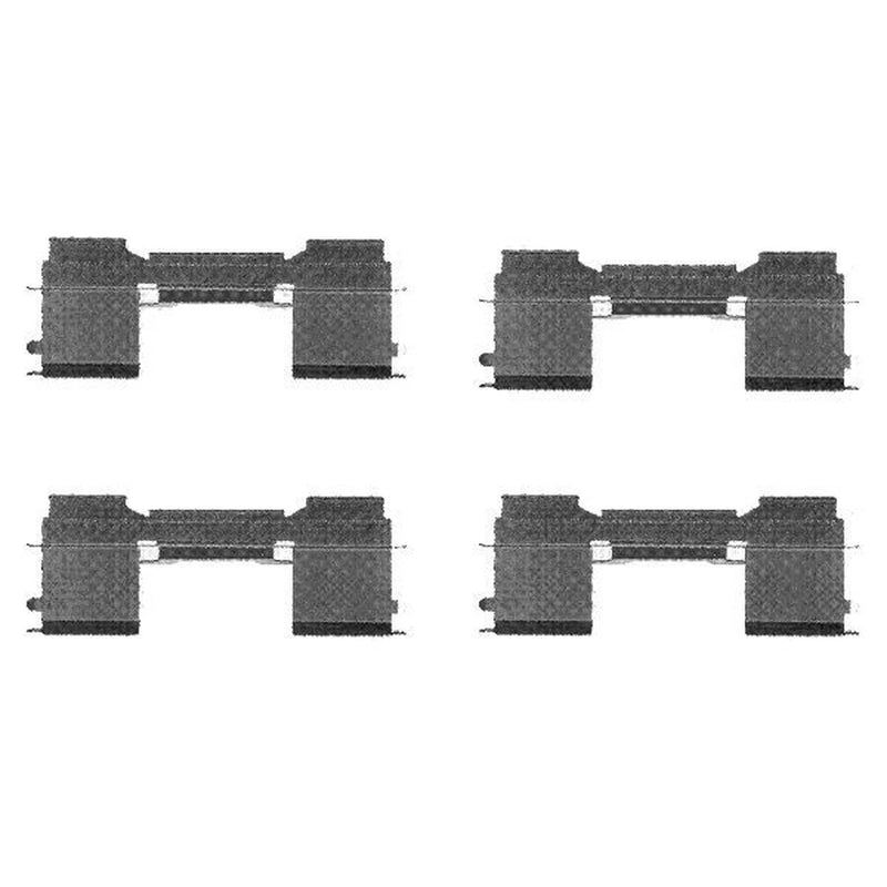 Mintex Brake Pad Accessory Fitting Kit Front MBA1729