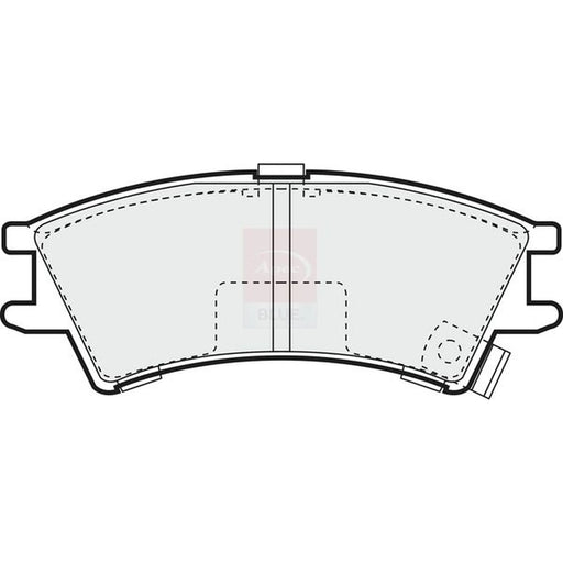 Apec Front Brake Pad Set PD3499