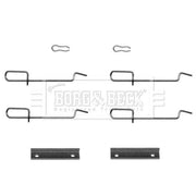 Borg & Beck Brake Pad Accessory Fitting Kit Rear BBK1119