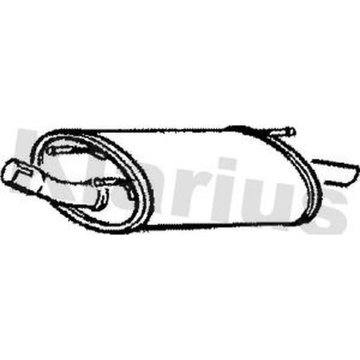 Klarius Box With Tail Pipe Rear FE553W