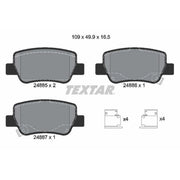 Textar Rear Brake Pad Set 2488501