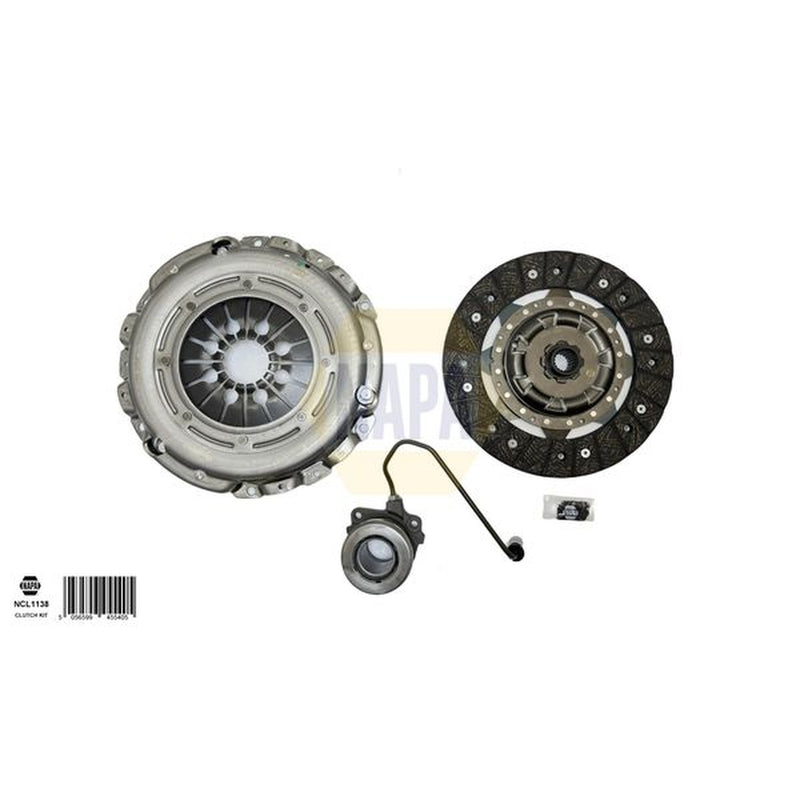 NAPA Clutch Kit Set 3pc NCL1138