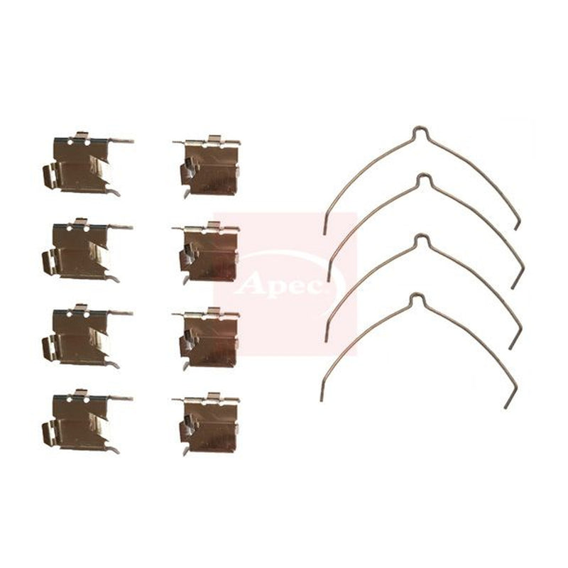 Apec Brake Pad Accessory Fitting Kit Front KIT1006