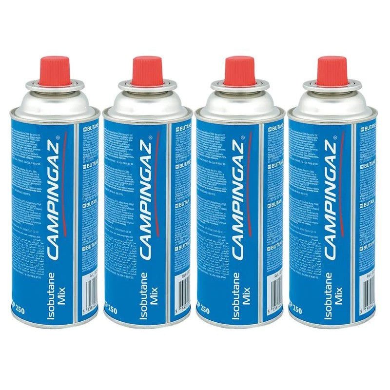 Campingaz® CP250 Isobutane Gas Cartridge 220g - Pack of 4 - 2000036840