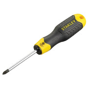 STANLEY® Hand Tools Cushion Grip Screwdriver Pozidriv Tip PZ1 x 75mm - 0-64-955