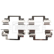Borg & Beck Brake Pad Accessory Fitting Kit Front BBK1393