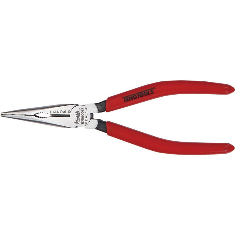 Teng Tools Long Nose Plier 140mm Vinyl Grip