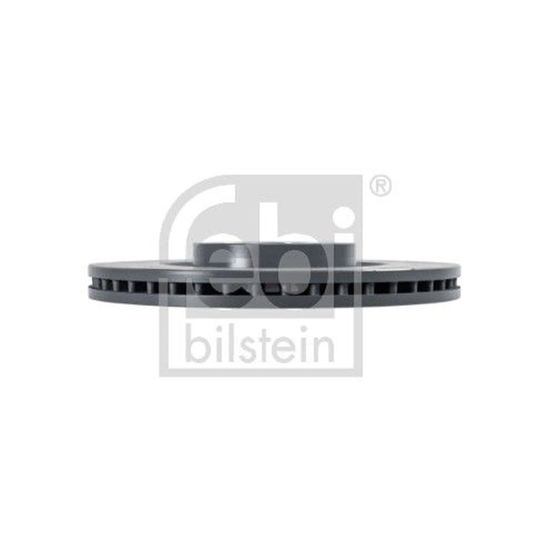 Febi 2 x Internally Vented Front Brake Discs 34254