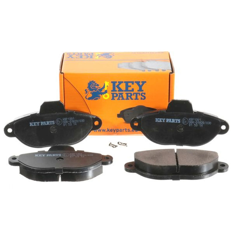 Key Parts 4 x Front Brake Pad Set KBP1391