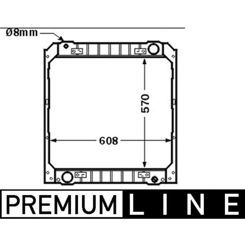 Mahle Engine Radiator CR 502 000P