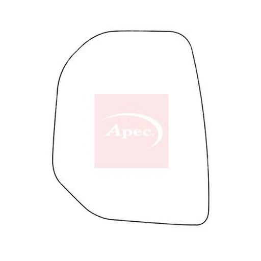 Apec Exterior Wing Mirror Glass Left AMS2809