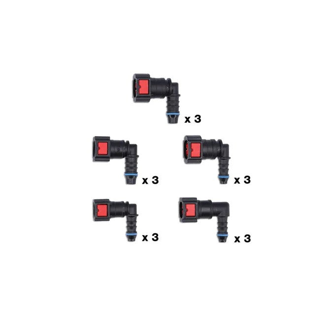 Connect Assorted 90° Angled AdBlue® Quick Connectors 15pc - CPL