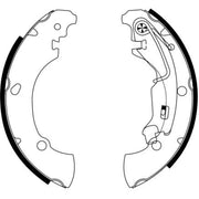 Mintex Brake Shoe Set Axle Kit MFR546