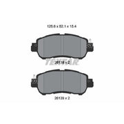 Textar Brake Pad Set 2613801